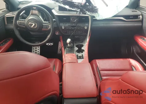 2020 Lexus Rx 350 F Sport z USA, uszkodzony, nr VIN 2T2YZMDA2LC242524